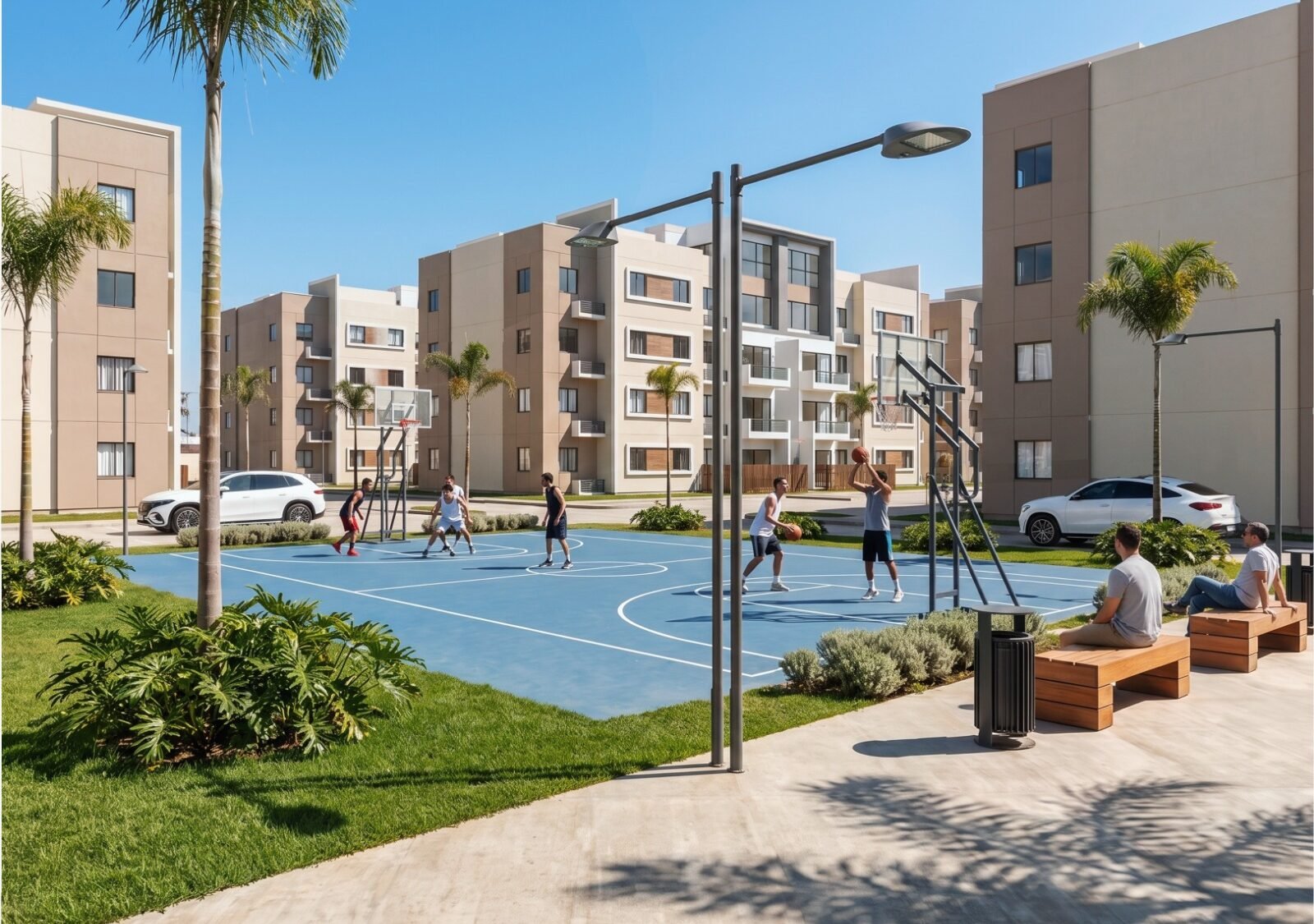 Cancha deportiva de Brisas de las Colinas VIII