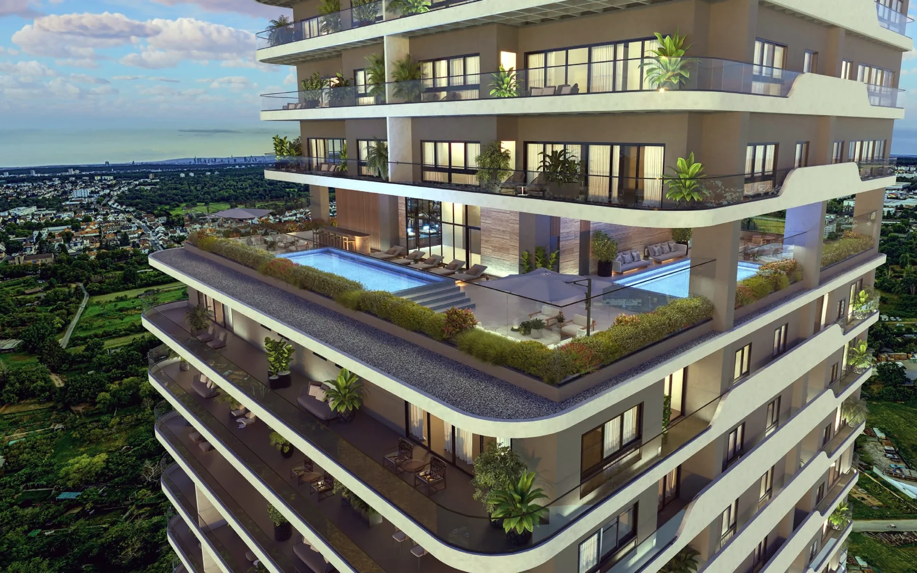 Merlot Residences en Alma Rosa I Apartamentos premium de 2 y 3 habitaciones
