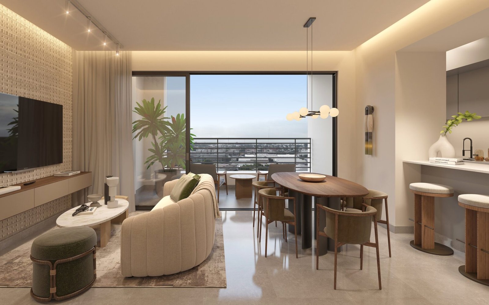 Merlot Life en Alma Rosa I Apartamentos de 2 y 3 habitaciones con vistas al mar