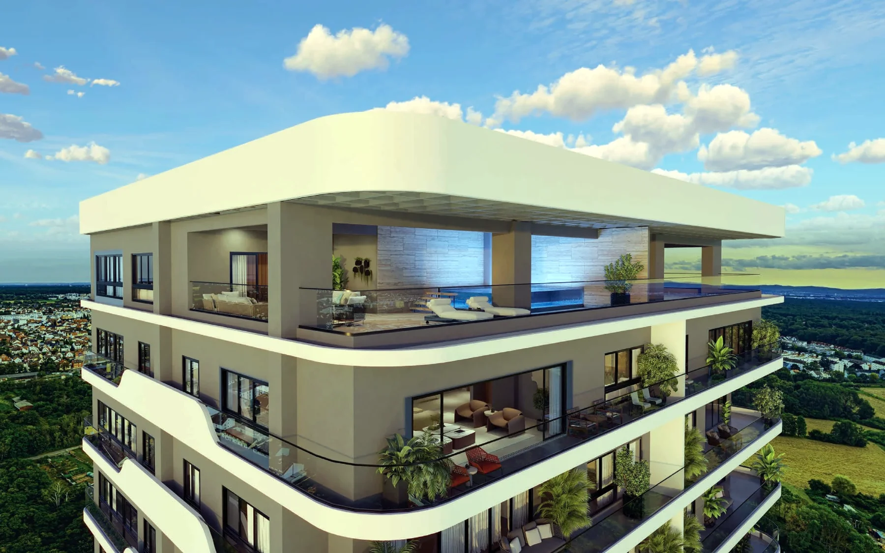 Merlot Residences en Alma Rosa I Apartamentos premium de 2 y 3 habitaciones