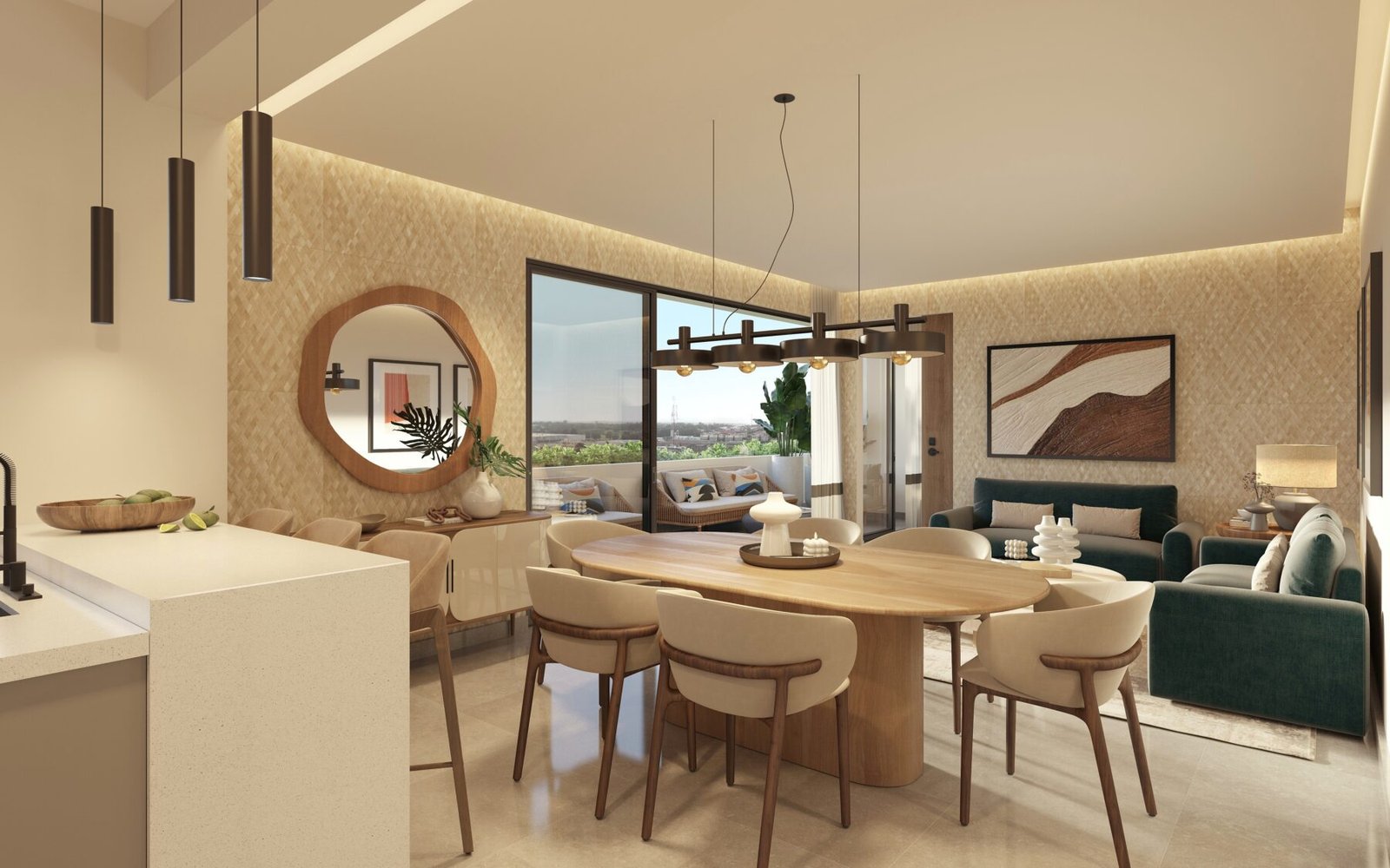 Merlot Life en Alma Rosa I Apartamentos de 2 y 3 habitaciones con vistas al mar