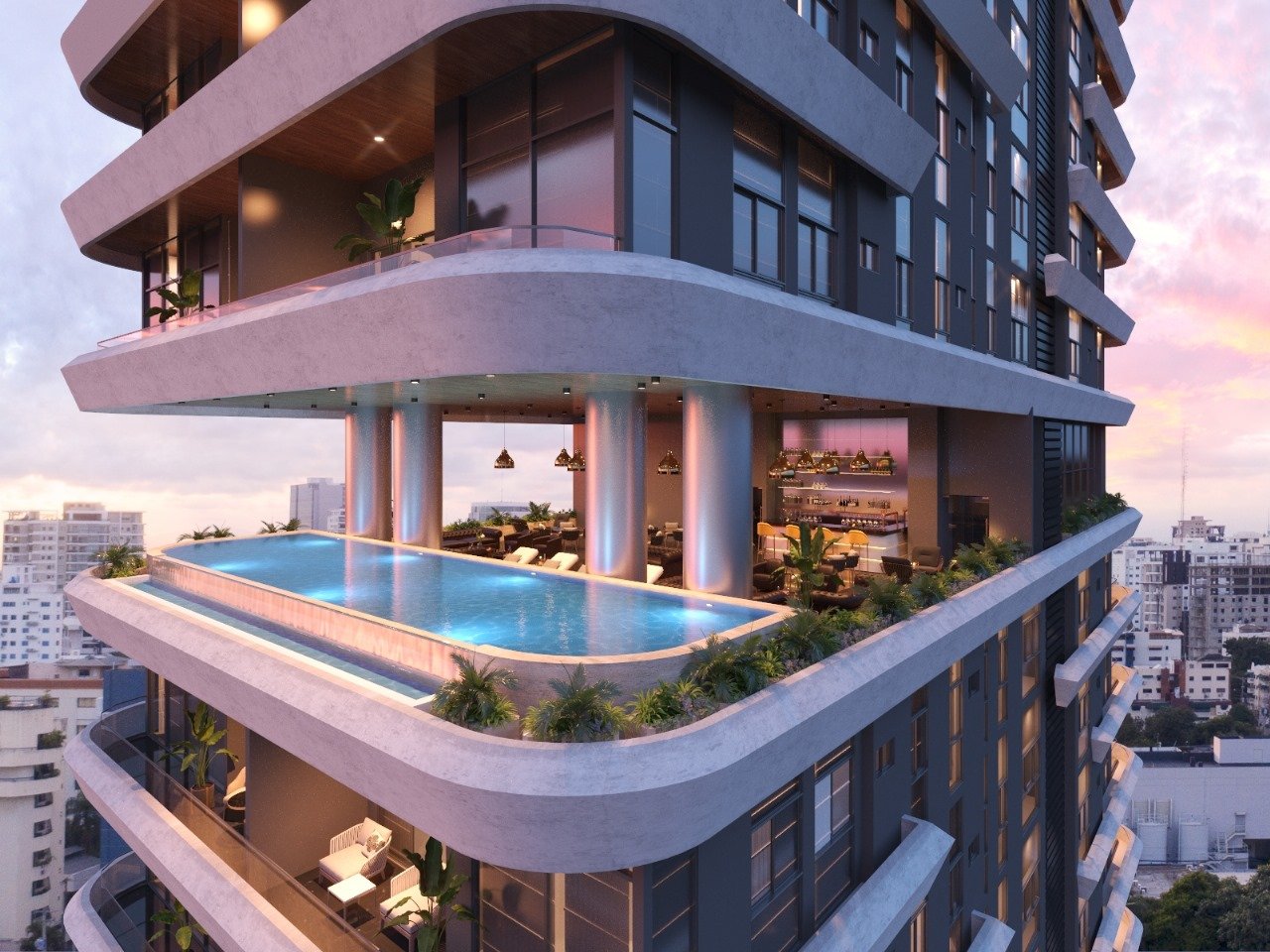 AD Metropolitan Tower: Apartamentos de Lujo en Alma Rosa I, Santo Domingo Este