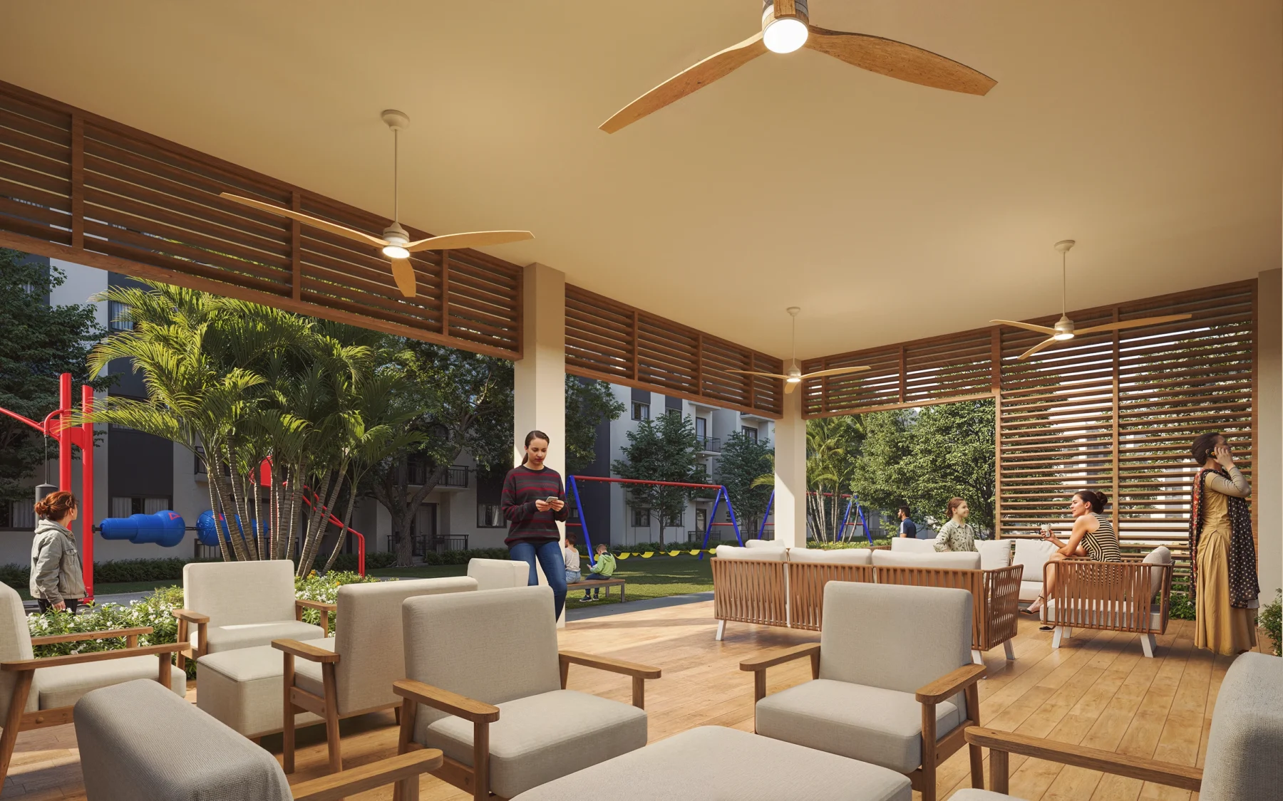 Apartamentos en Brisas de las Colinas VII, San Luis 3 habitaciones en Santo Domingo Este